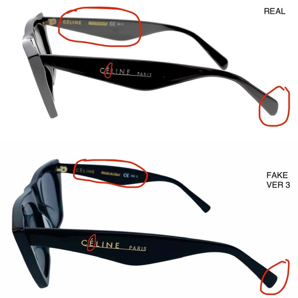 CÉLINE EDGE CL 41468/S BLACK SUNGLASSES
PHOEBE PHILO - Picture 9 of 16